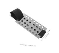 FUNOMOCYA 2 Pares Crampones para Botas 26 Púas Antideslizantes Negros, Ajustables para Senderismo y Correr en Nieve, Paquete de 2 Pares, Tacos de Tracción para Calzado de Invierno y