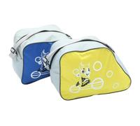 FUNOMOCYA 2 Piezas Bolsa para Patines de Hielo Portátil Multiusos | Oxford Resistente, Cierre de Cremallera Práctico, para Escuela y Exterior, Color Brillante y Moderno