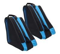 FUNOMOCYA 2 Piezas Bolsa para Patines de Ruedas Resistente al Desgaste Bolsa Mochila para Patines de Línea Contenedor de Calzado para Color Azul