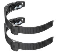 FUNOMOCYA 2 Piezas Correa Hebilla para Patines Línea de Correas Ajustables Resistentes y Duraderas para Fijar Zapatos de Patinaje Accesorio Esencial para Reparación y Mantenimiento