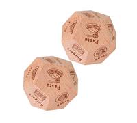 FUNOMOCYA 2 Piezas Dados Decisor de Comida Pequeños para Parejas para Decidir Comidas Citas para Hogar Fiestas y Reuniones Sociales