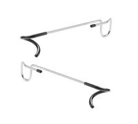 FUNOMOCYA 2 piezas Gancho de Inoxidable para Linterna de Camping Antideslizante Soporte Multifuncional para Luz Plantas y Fácil Instalación para Actividades al Aire