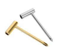 FUNOMOCYA 2 Piezas Llave para Varilla de Truss Plata Herramienta Premium para Ajuste Preciso del Mástil de Guitarra Compatible con Taylor Mejora la Acción Cuerdas Experiencia de Toque