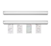 FUNOMOCYA 2 piezas Soporte Adhesivo de Pared para Tickets de Restaurante de Soportes Deslizantes para Gestión de Pedidos Cocina y Oficina Organizador Compacto para Recibos y Órdenes de