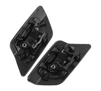 FUNOMOCYA 2 Piezas Tapas de Boquilla de Lavaparabrisas Delanteras Izquierda y Derecha para Faros de Recambio Resistente y Fácil de Instalar Compatible con Automóviles Diseño Portátil