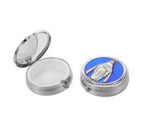 FUNOMOCYA 2 Piezas Zinc Alloy Keepsake For First Communion Jewelry And Religious Trinkets Artistic Collectible With Religious Design