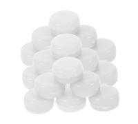 FUNOMOCYA 20 Piezas Insertos para Sonajero Bolas de Sonajero de Color Claro para Juguetes Infantiles Accesorios para Hacer Ruido DIY y Manualidades de Peluches