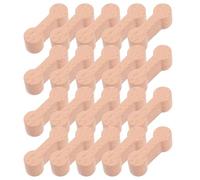 FUNOMOCYA 24 Piezas De Vías De Tren De Puente Vías De Ferrocarril De Juguete Extensiones De De Madera A Escala Ho Accesorios De Tren De Madera De Hebilla De Ferrocarril