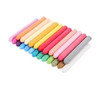 FUNOMOCYA 24 Piezas Tizas de Colores sin Polvo Lavables para Profesores con Agarre Cómodo y Escritura Suave para Aire