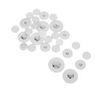 FUNOMOCYA 28piezas Almohadillas Para Clarinete De Cuero y Metal Kit De Repuesto Para Instrumentos De Viento Para Reemplazo De Tapetes De Clarinete