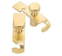 FUNOMOCYA 2pcs Erhu Fine Fine Tuners Metal China Violina Ajuste Herramienta De Ajuste De Precisión Para Instrumentos De Cuerda Músicos
