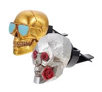 FUNOMOCYA 2piezas Adorno Clip Difusor Olor Coche Decoración Interior Coche Clips Aromaterapia Fantasmas