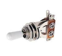 FUNOMOCYA 2piezas De Pastillas Para Guitarra Eléctrica De Vías Cabezal Blanco Interruptor Toggle Para Reemplazo De Partes De Guitarra