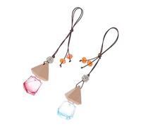 FUNOMOCYA 2piezas Frasco Decorativo De Perfume Para Coche Difusor De Aroma Colgante Olores Purifica El El Estado De Ánimo Diseño Elegante Duradera Moderno