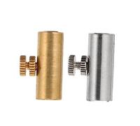 FUNOMOCYA 2piezas Supresor De Wolf Tone Para Cello Accesorio Ajustable Para Eliminar Sonido Inestable Muteador De Instrumento Musical y Plata