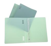 FUNOMOCYA 3 Piezas de Cuaderno de Funda Reutilizable para Libreta de Suelta Diseño Ergonómico Material Resistente de Limpiar para Notas y Protección de Información