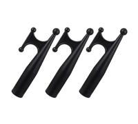 FUNOMOCYA 3 Piezas Gancho de Nylon para Barco Resistente y Ligero Cabeza de Gancho para Amarre de Kayak y Yate Accesorio para Ancla Muelle Náutico