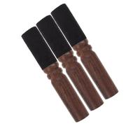 FUNOMOCYA 3 Piezas Wooden Singing Bowl Mallet For Sound Therapy Comfortable Grip Compact Travel Tibetan Percussion Striker For All Singing Bowls