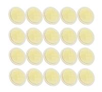 FUNOMOCYA 30 Piezas Accesorios para Caleidoscopios Infantiles Lente Acrílica Amarilla Prismas Resistentes para Manualidades y Aprendizaje Steam