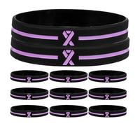 FUNOMOCYA 30 Pulseras De De De Mama Para Pacientes Con Pulsera De Silicona Para Recaudar Fondos Para Pacientes Con