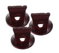 FUNOMOCYA 3piezas Puente De Erhu De Sándalo Reemplazo Práctico Para Cordal Roto Robusto Buena Sonora