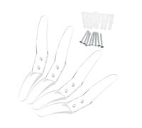 FUNOMOCYA 4 Abrazaderas Transparentes De Plástico para Cordón De Persianas Enrollables, Soporte Resistente para Cable, Compatible Cortinas y Ventanas, Uso En Hogar y Oficina