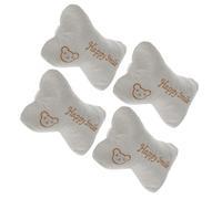 FUNOMOCYA 4 Cojines Cervicales Para Coche Soporte Para El Cuello Cojín Para Reposacabezas De Coche Para Adultos Cojín De Repuesto De Algodón Viscoelástico Soporte Cervical Ergonómico