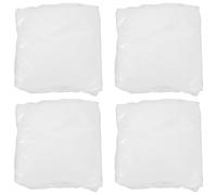 FUNOMOCYA 4 Fundas Desechables Transparentes para Motocicleta Impermeables y Resistentes Tamaño L Funda Protectora para Bicicleta y Moto de Exterior Cubre Moto contra Lluvia Polvo y