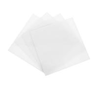 FUNOMOCYA 4 Láminas de Difusor de Luz LED Blancas 150×150 Mm (3 Mm Grosor) Panel Acrílico para Techo, Cubiertas Difusoras Antideslumbrantes para Iluminación Uniforme en Oficina y Hogar