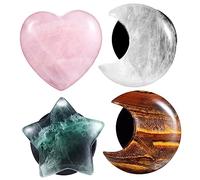 FUNOMOCYA 4 Piezas Clip De Ventilación De Aromaterapia Ambientador De Aire Acondicionado Clips De Ventilación De Coche Decorativos Accesorios Góticos Natural Perder Piedra De Cristal