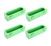 FUNOMOCYA 4 Piezas Comedero Pájaros Colgante Tolvas Alimentación Resistentes Salpicaduras para y Capacidad Grande Plástico Duradero para Aves Pequeñas y Jardín