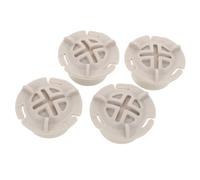 FUNOMOCYA 4 Piezas de Tornillos para Tobogán Infantil Diámetro Interior Cubiertas de Plástico Gris para Fijación Estable Accesorios para Montaje Salas