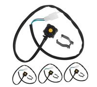 FUNOMOCYA 4 Piezas Kit Bobina de Encendido para Motocicleta con Interruptor Paquete de Alta Tensión para Mini Motos Ciclomotores y Scooters Sistema Completo de Ignición Robusto