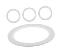 FUNOMOCYA 4 Piezas Pegatinas Adhesivas para Diapasón de Violín Blancas Autoadherentes PVC para Principiantes Guía de Posición de Notas Práctica Rápida