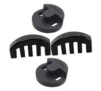 FUNOMOCYA 4 Piezas Silenciador de Violín de Goma de Mutes de Mutes Redondos para Práctica Control de Volumen y Reducción de Sonido para No Molestar Prácticas Nocturnas