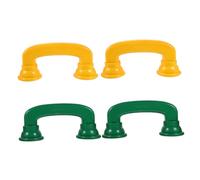 FUNOMOCYA 4 Piezas Teléfono Susurrante de Lectura de Juguete Educativo de Diseño Compacto y Seguro para Entrenamiento de Pronunciación y Reconocimiento de Colores