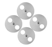 FUNOMOCYA 4piezas Claves De Enrollado De Metal Para Reemplazo De Cajas De Base Circular Para Accesorios De Resistente y Elegante