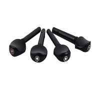 FUNOMOCYA 4piezas Torno Para Violín De Afinación De Ébano Accesorios De Reemplazo Prácticos y Duraderos