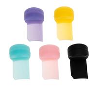 FUNOMOCYA 5 Almohadillas de Silicona Pulgar de Reposapulgar Cojín Flexible para Accesorios para Instrumentos Musicales