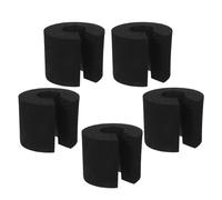 FUNOMOCYA 5 Piezas Protector de Dedos Puerta Espuma Tope Antichoque Espuma Densa Protector Esquinas Cocina Guardia Pellizco para Mascotas y Oficina