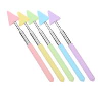 FUNOMOCYA 5 Piezas Punteros de Enseñanza Telescópicos para Pizarra de Lectura Portátiles para Profesores y Presentaciones Aula Accesorios Educativos Colores Pastel