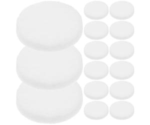 FUNOMOCYA 50 Almohadillas de Algodón para Colgante de Aceites Esenciales Diseño Portátil y Buena Absorción para Disfrutar Aromaterapia en Cualquier Lugar