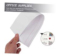 FUNOMOCYA 50 Piezas Tarjetas de Enseñanza de y Frases con Líneas Doble Cara para Escritura Suave Útiles Escolares para Aprendizaje de Gramática y Estructura Oracional