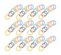 FUNOMOCYA 500piezas Bandas Elásticas el Cabello Antideslizantes Coleteros Coloridos sin Costuras para Recogidos para Actividades al Aire Libre