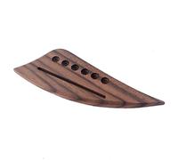 FUNOMOCYA 6 Cuerdas Puente De Guitarra Sillín Puente De Palo De Rosa Puente De Silla De Guitarra Partes De Guitarra Acustica Café De Madera