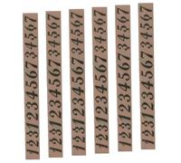 FUNOMOCYA 6 hojas Pegatinas para de Lengüeta Notas Herramienta Práctica para Aprendizaje Adhesivos Etéreos para Escala Musical Accesorio para Instrumento de Percusión