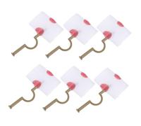FUNOMOCYA 6 Piezas Clavos de Broma para Dedos con Realista Juguetes Divertidos para Fiesta Halloween Día Inocentes y Cosplay Accesorios de Broma y Cómodo Colores Surtidos