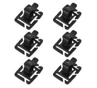 FUNOMOCYA 6 Piezas Clip Rotativo para Tubo de Hidratación para Mochila Abrazadera Negra para Manguera de Vejiga de Agua Accesorios y para Camping y Senderismo