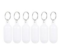 FUNOMOCYA 6 Piezas Llaveros Flotantes para Mochila con Diseño Náutico Resistentes al Agua para Pesca Vela y Deportes Acuáticos Colgantes para Llaves y Bolsos