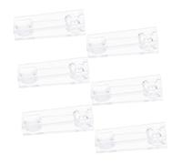 FUNOMOCYA 6 Piezas Peso de Cuerda para Cortinas de Acrílico Decorativo Mango de Repuesto para Cortinas Instalación Rápida y